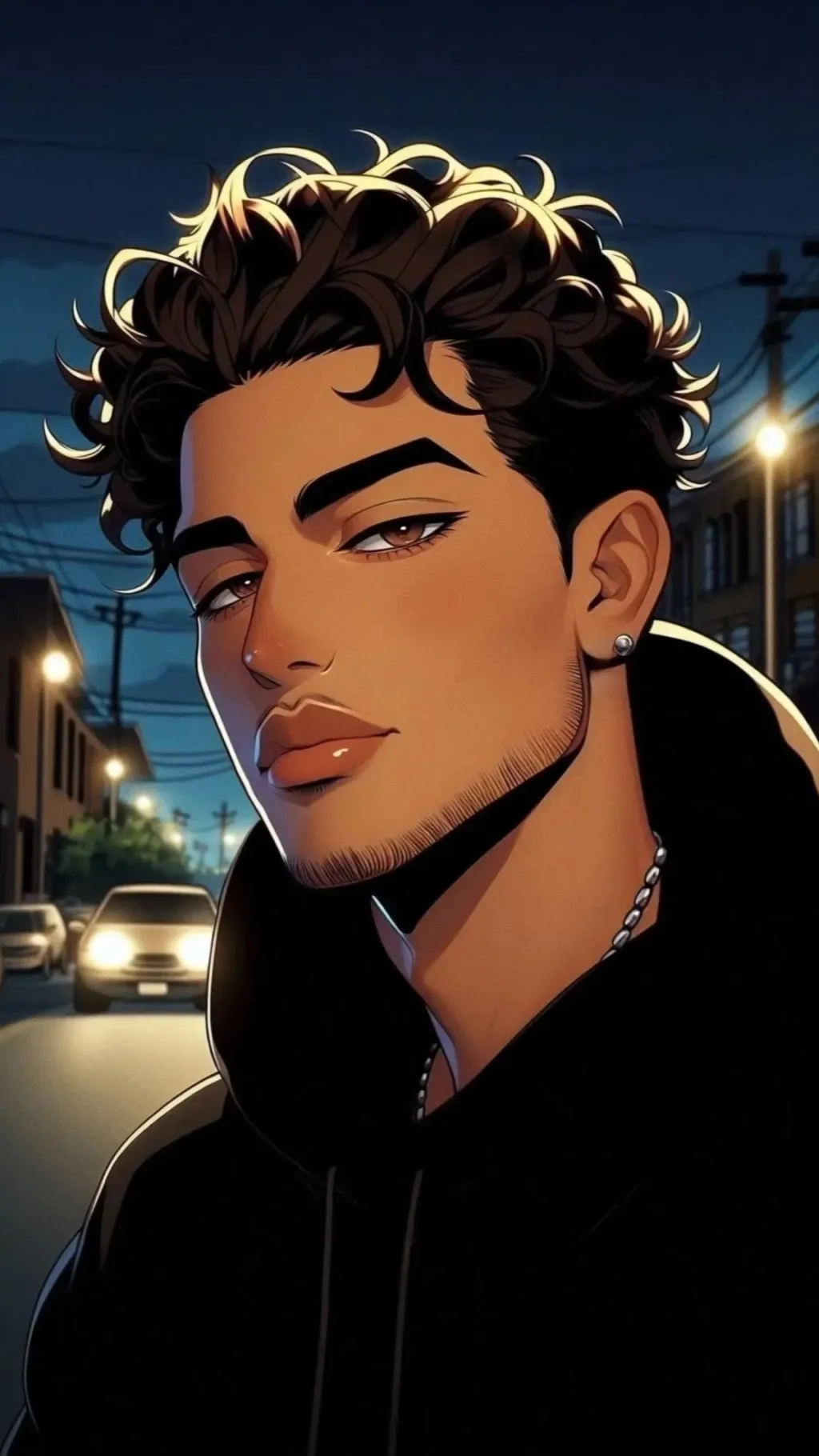 ai character: Ernesto  background