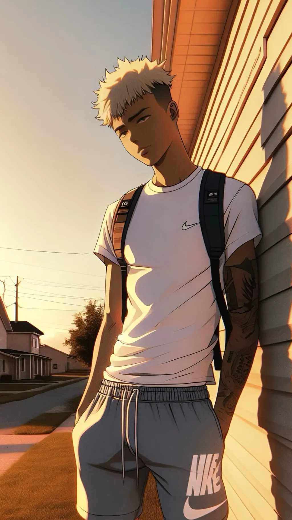 ai character: Terrence  background