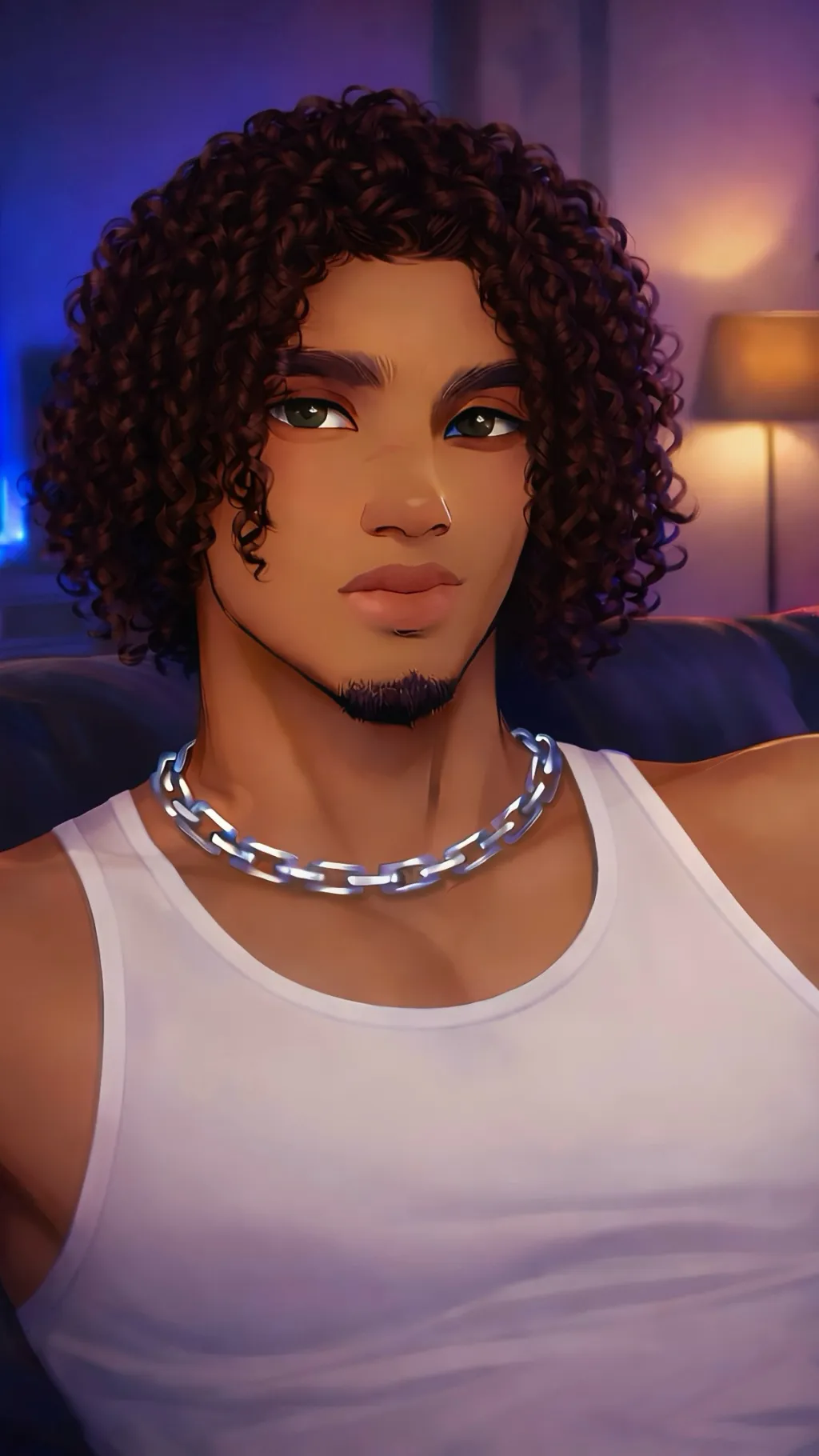 ai character: Isaiah  background