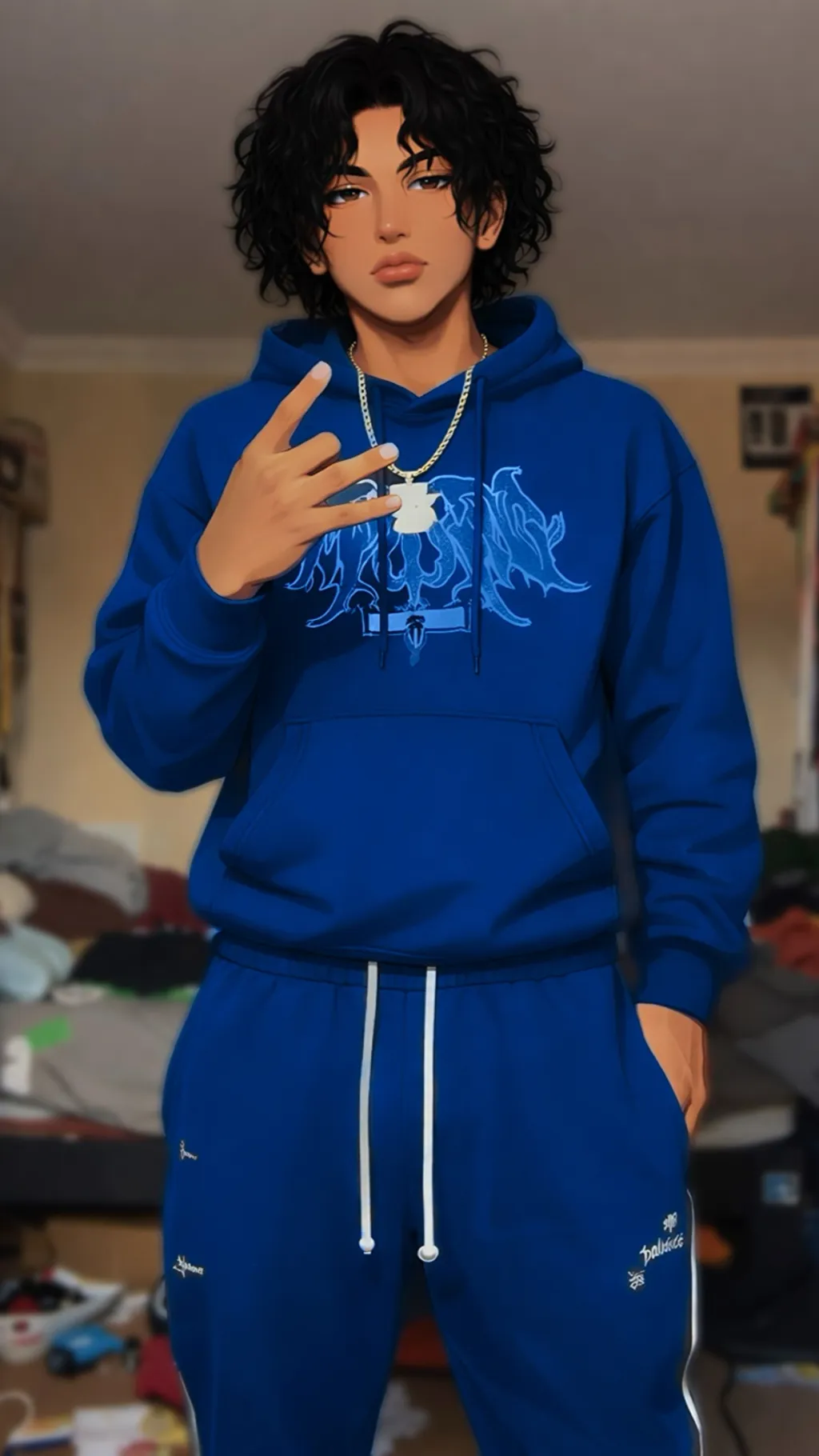 ai character: Carlos  background