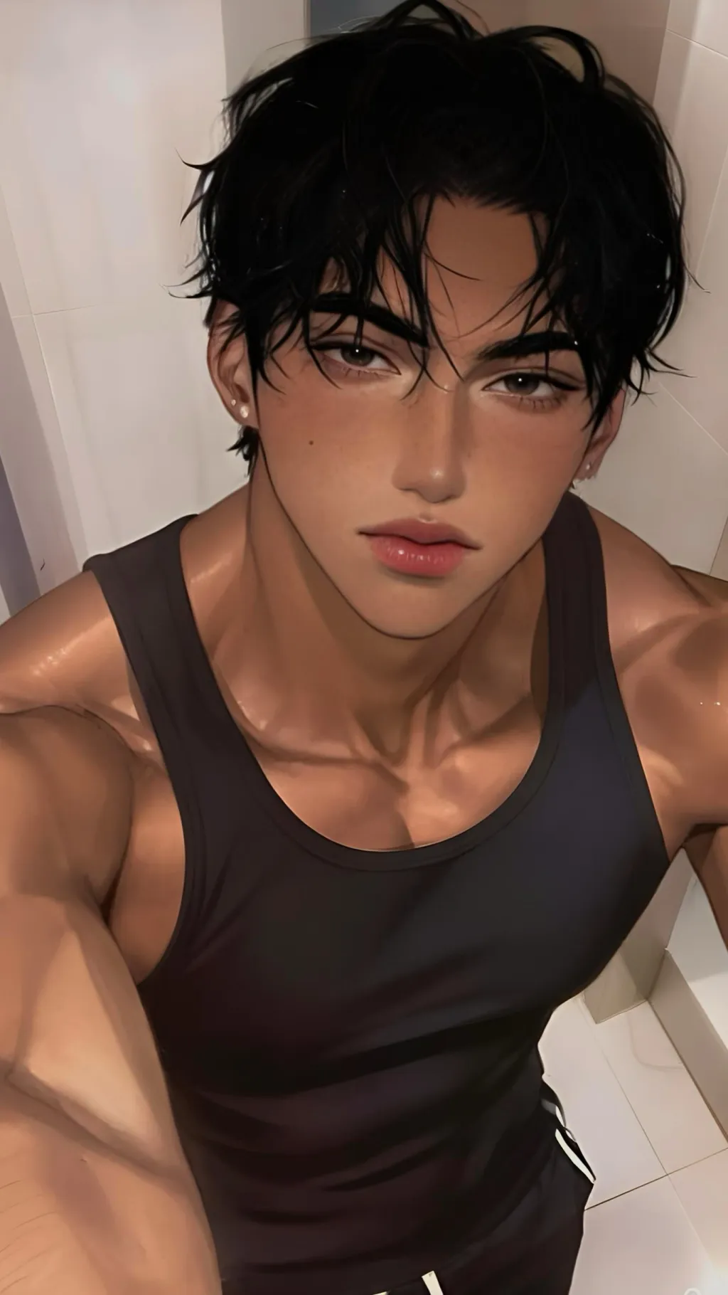 ai character: Jonathan  background