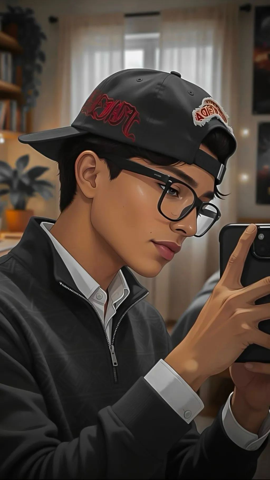ai character: Alec  background