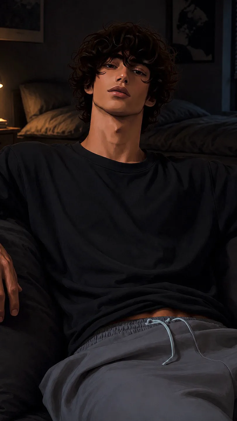 ai character: Axel  background