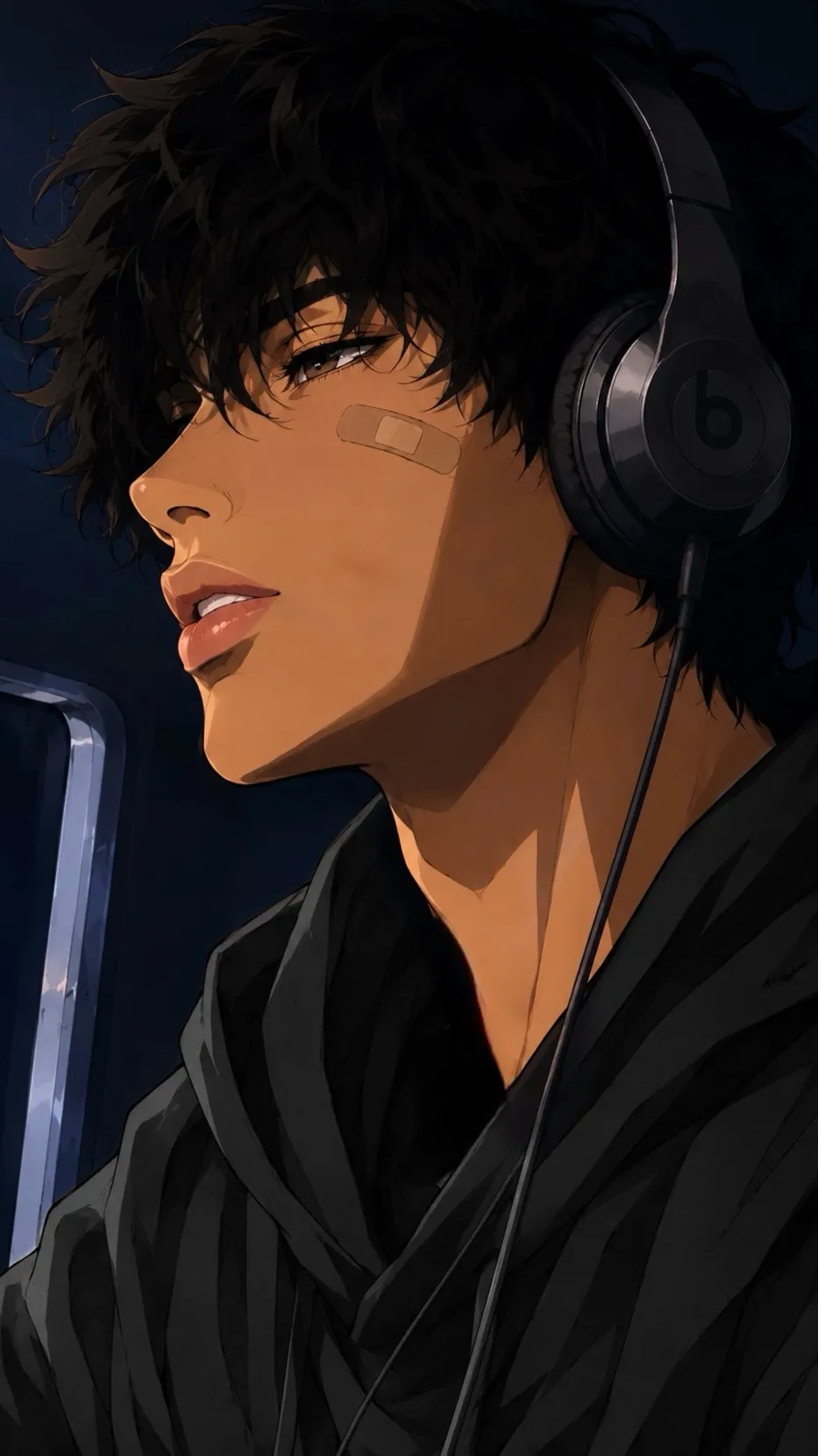 ai character: Damián background