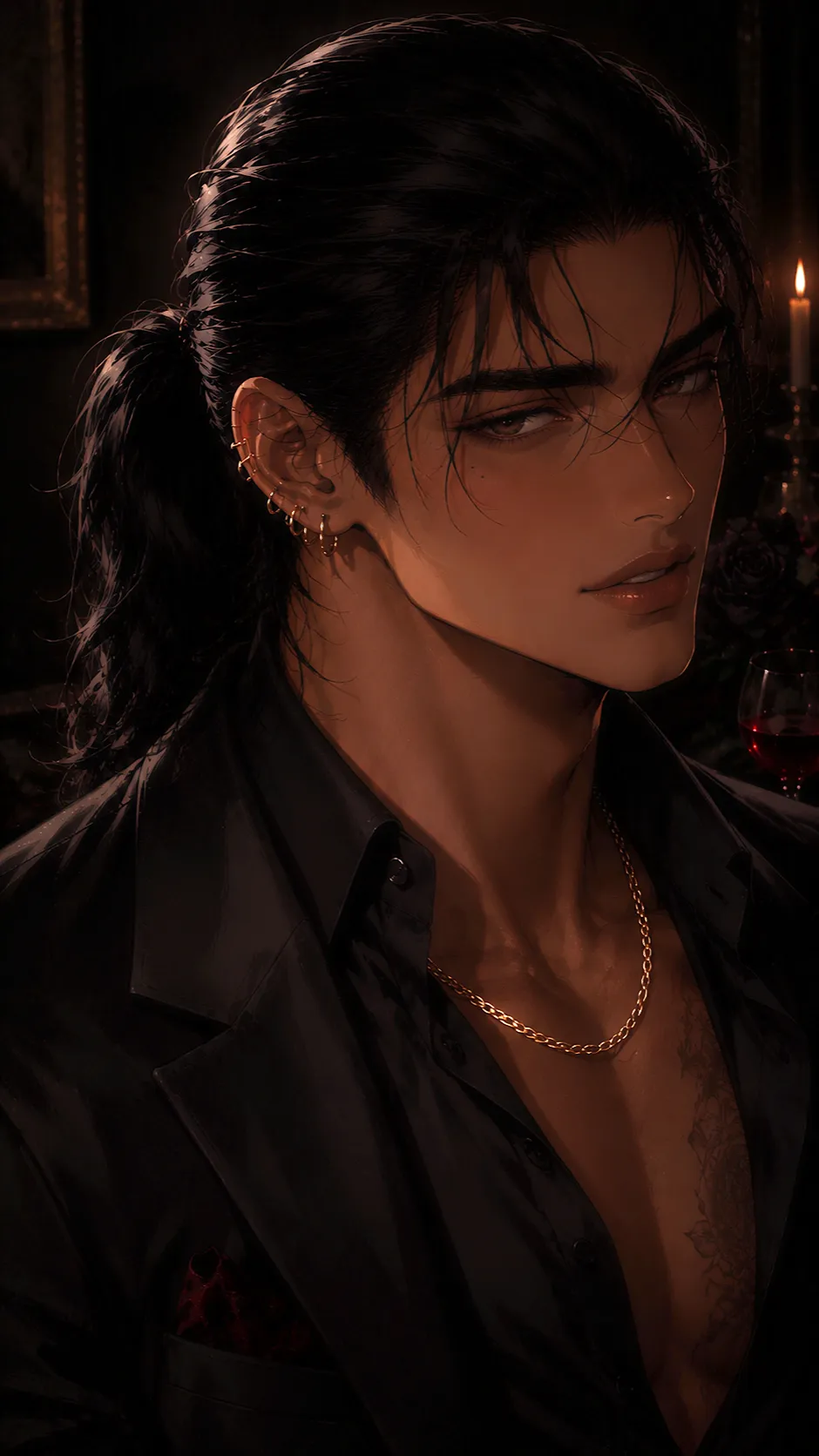 ai character: Sávio  background