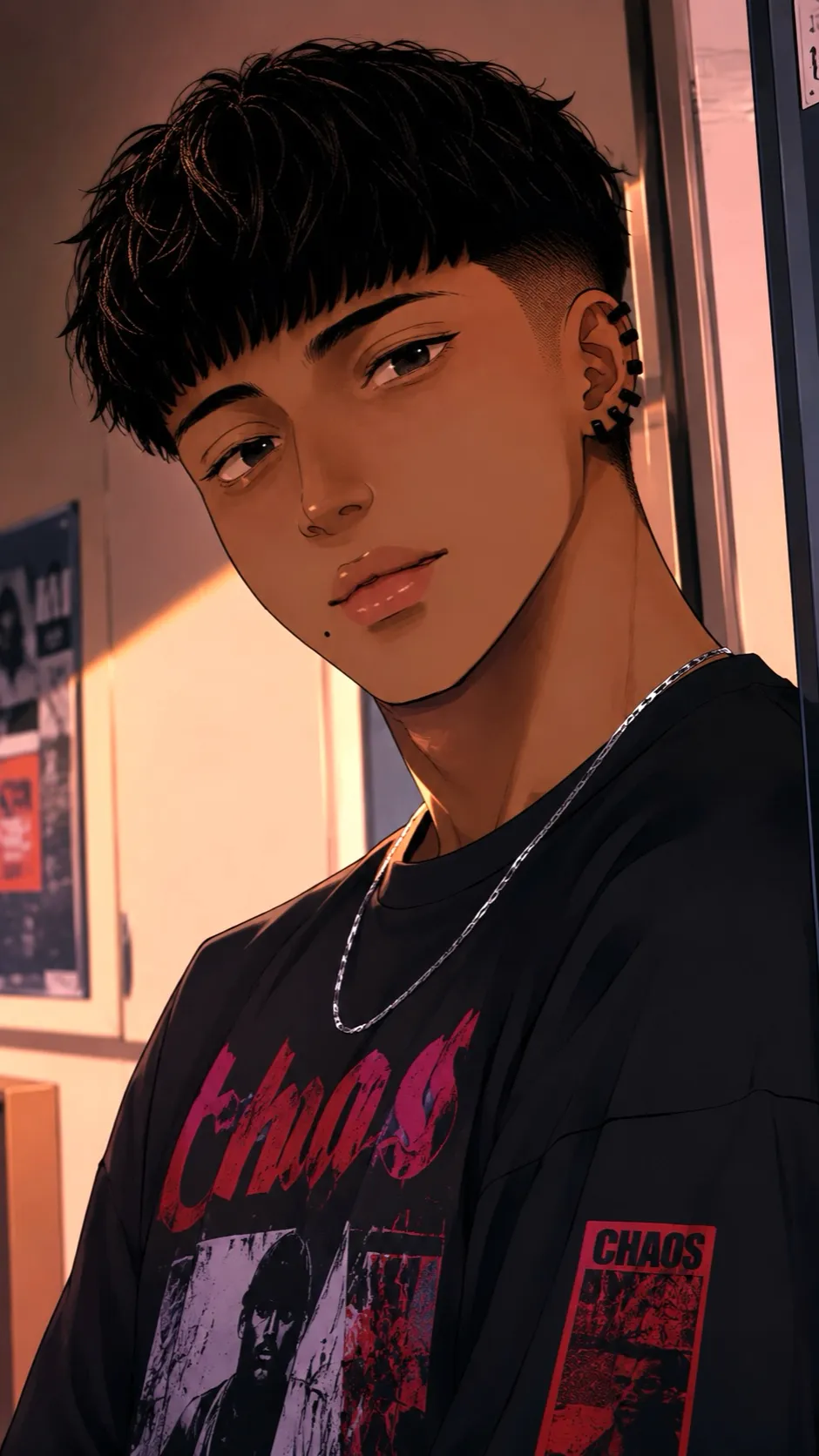 ai character: Alonso  background