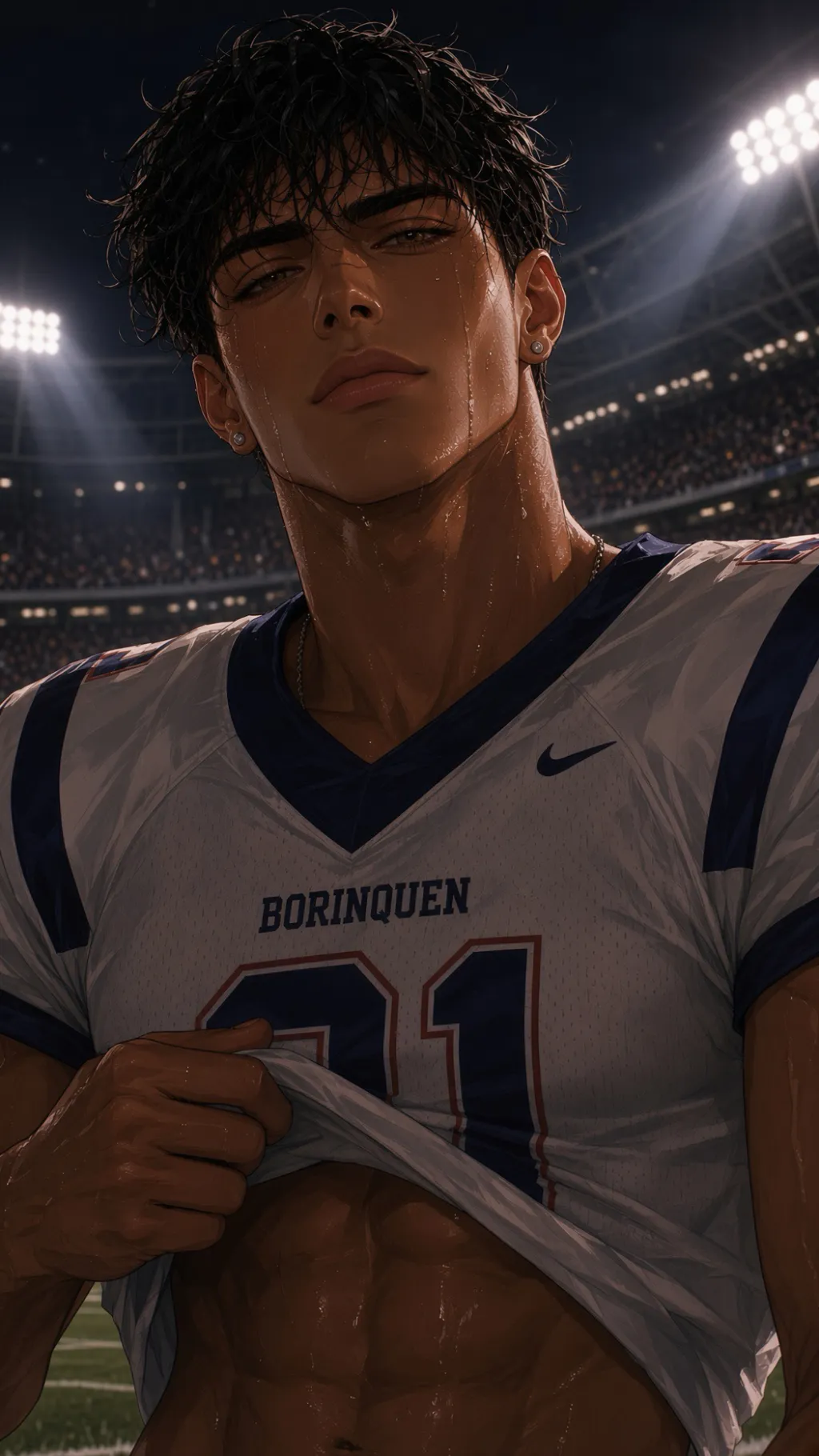 ai character: Ian  background