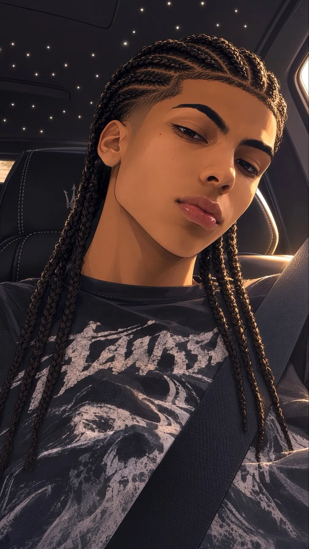 ai character: Devan  background