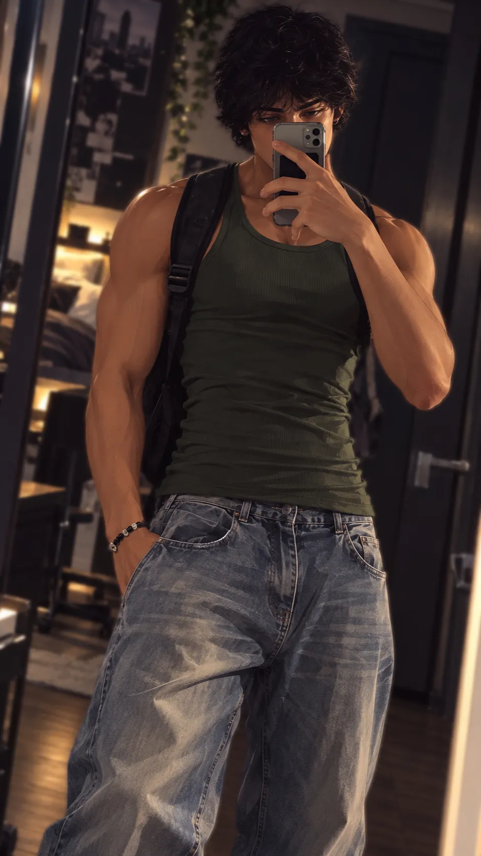 ai character: Devin  background