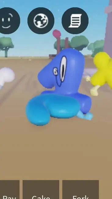 ai character: bfdi drama background