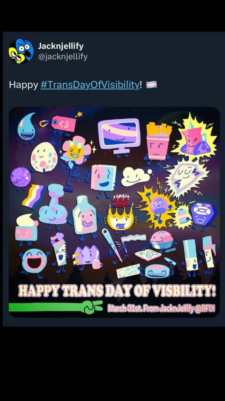 ai character: bfdi 7 min in heav background