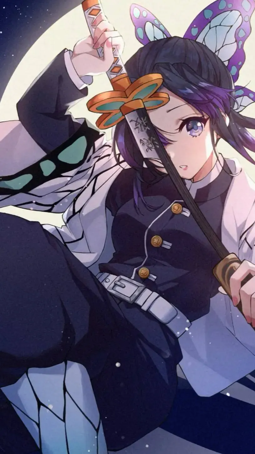 ai character: ✰Shinobu Kōcho✰ background