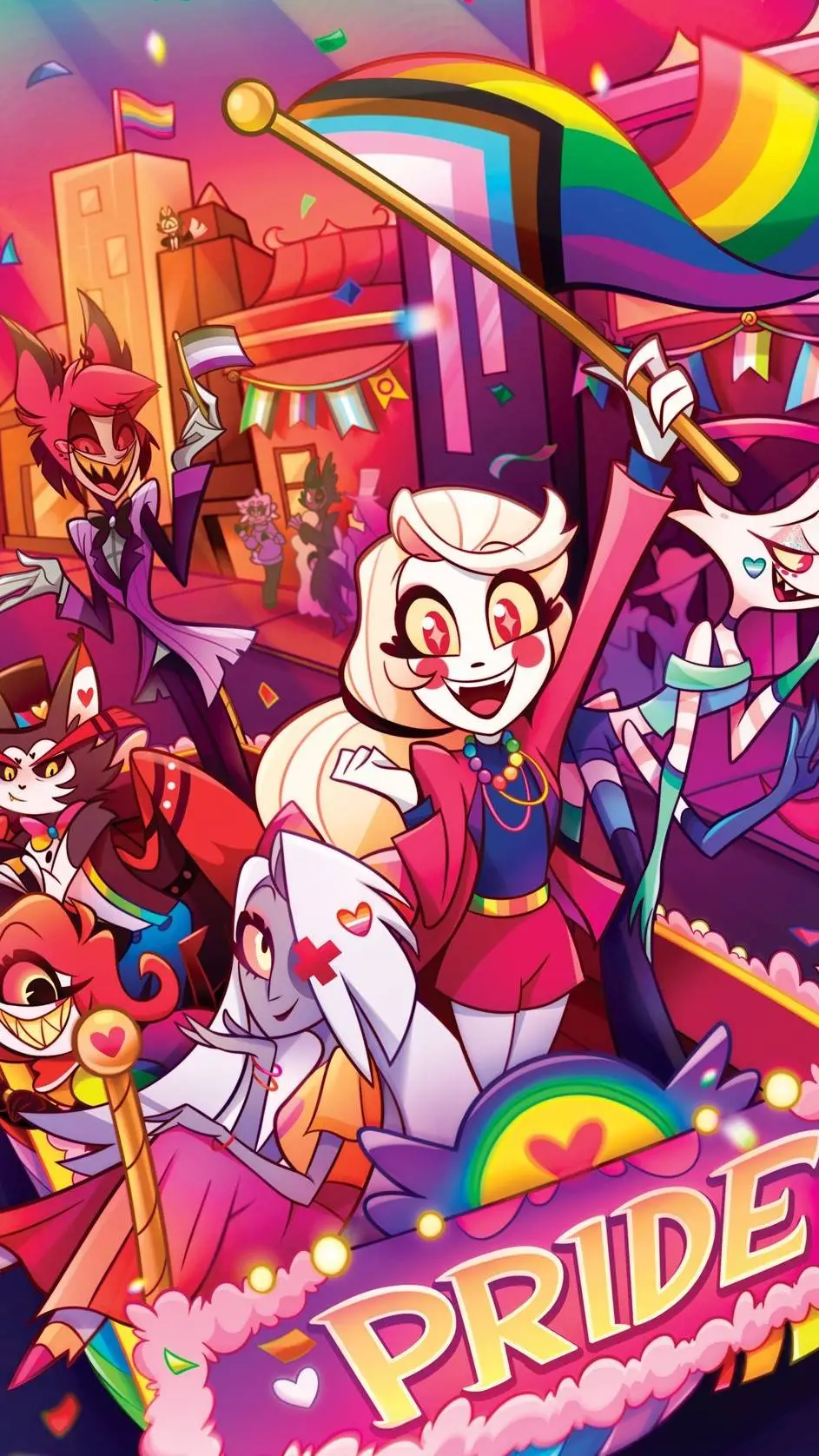 ai character: HH pride background