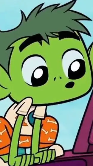 ai character: Beast boy(ttg) background