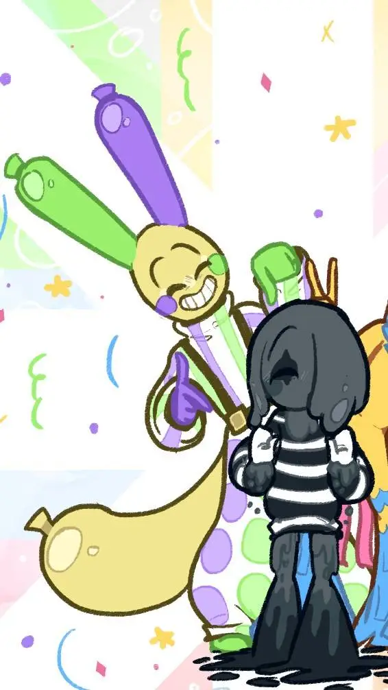 ai character: Darkhumor  background