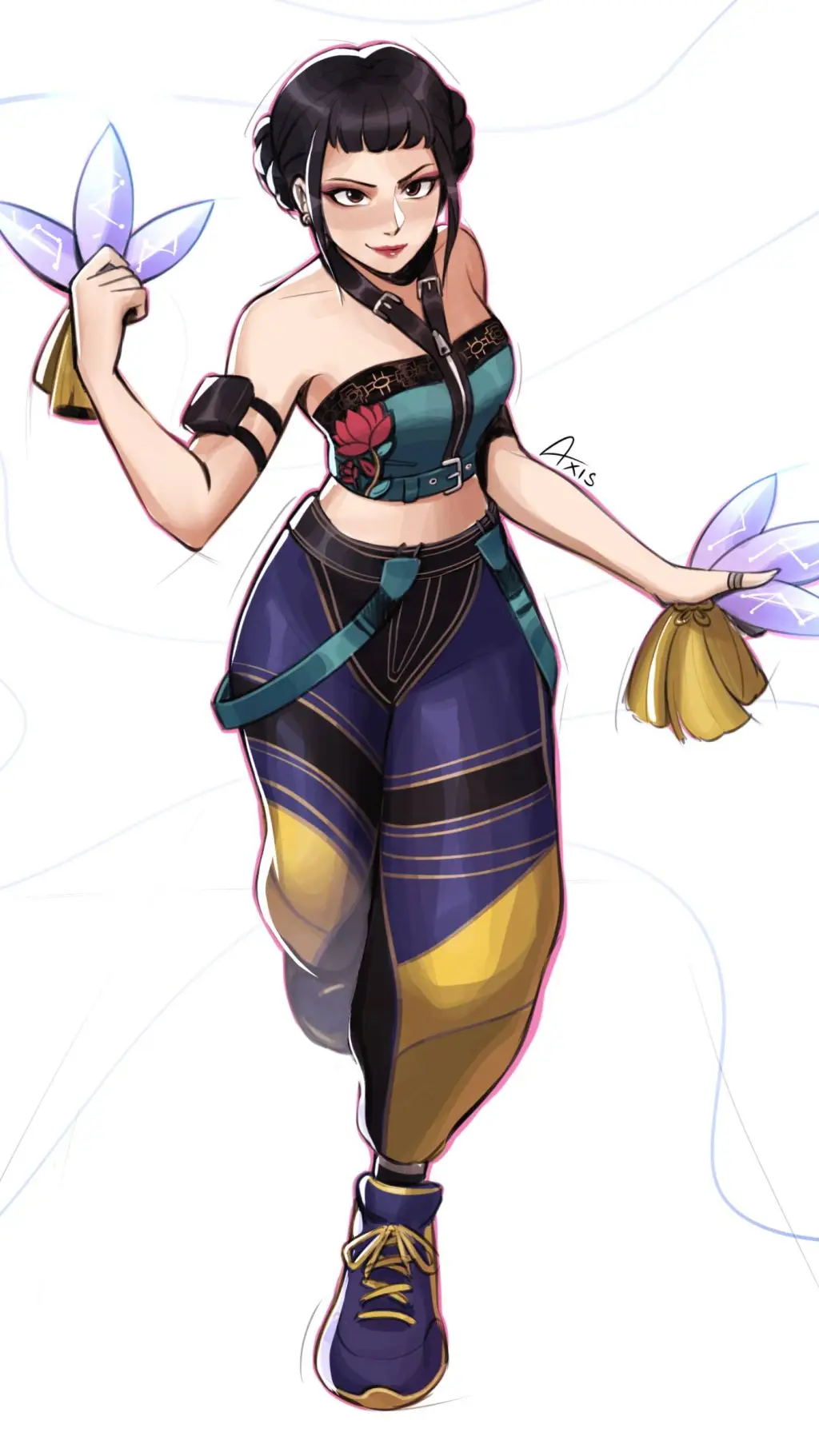 ai character: Zoey(kpdh) background