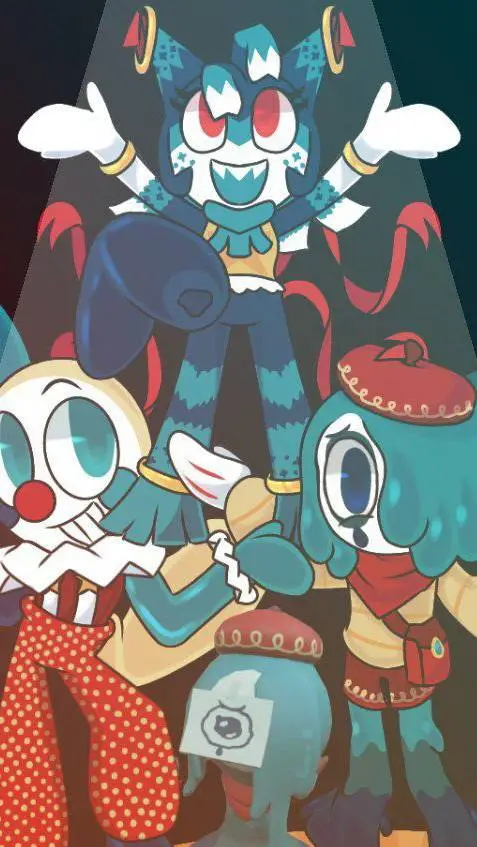 ai character: The Circus Trio! background