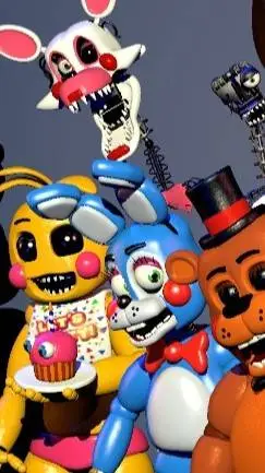 ai character: fnaf 2 background