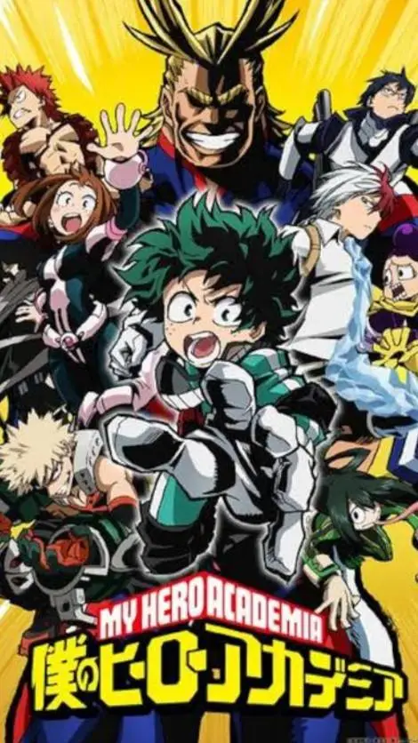 ai character: MHA FACETIME background