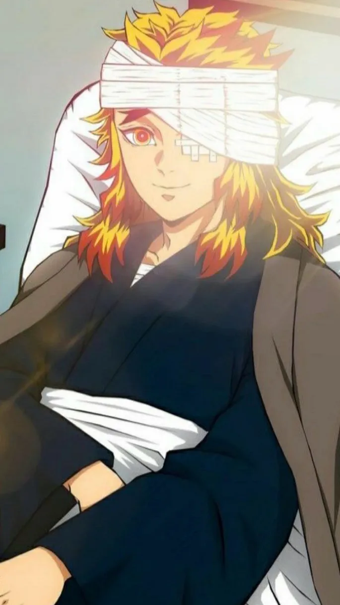 ai character: Rengoku  background