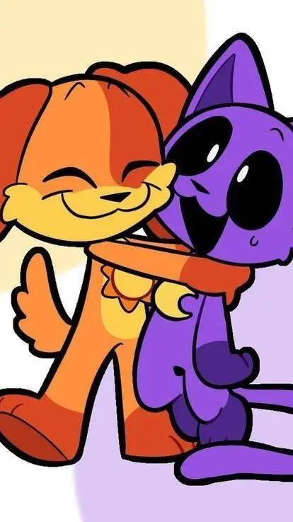 ai character: DOGDAY X CATNAP !  background