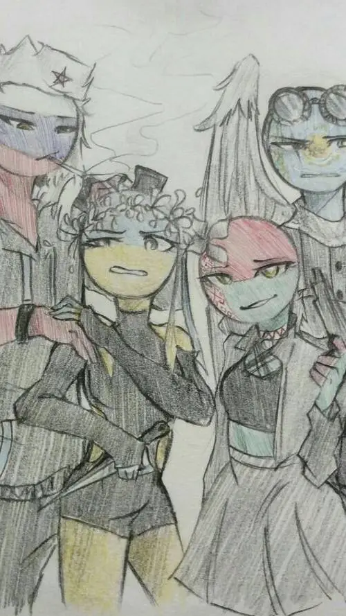 ai character: Países... background