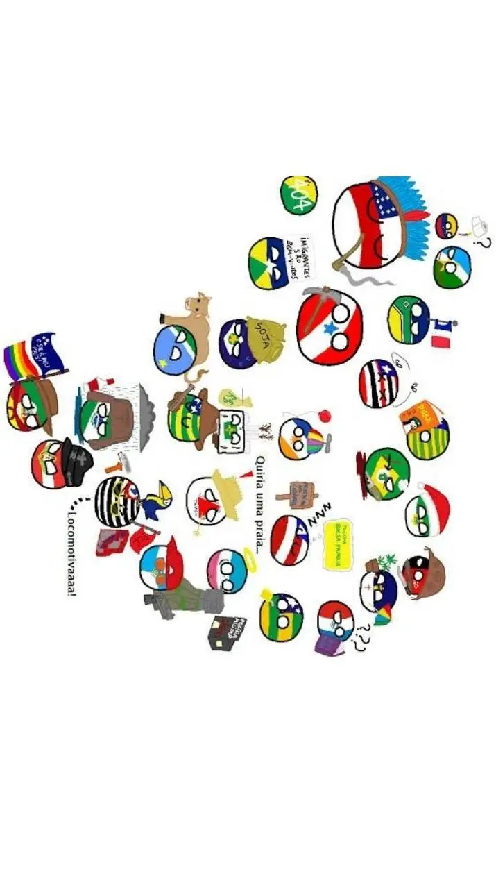 ai character: BRASIL background