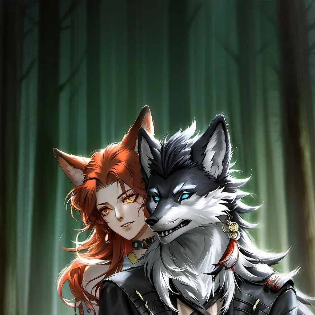 chat with ai character: 🦊Luna E Adam 🐺