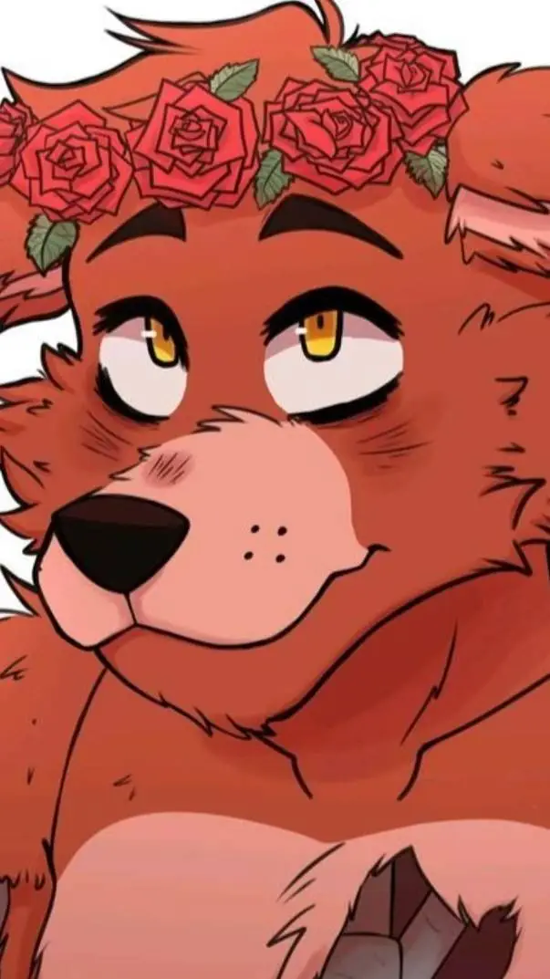 ai character: Foxy cute background