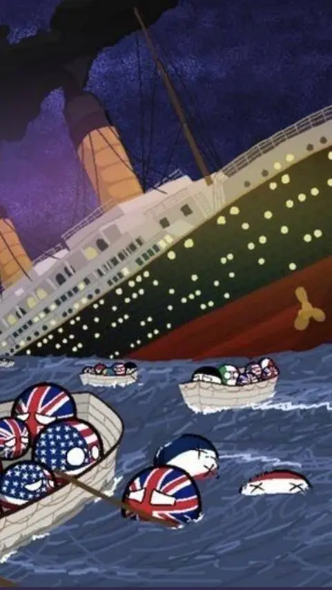 ai character: Titanic contryball background