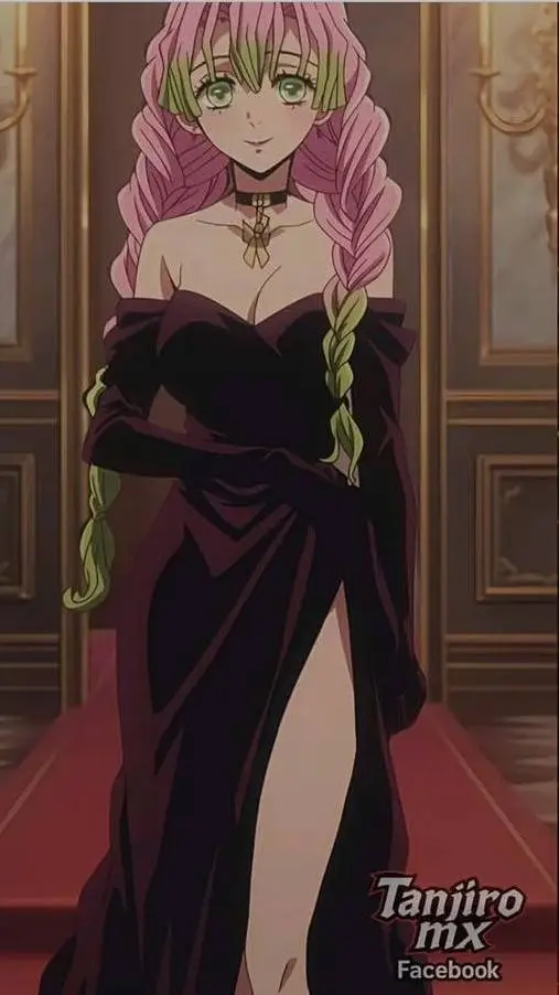 ai character: Mitsuri💓💚 background