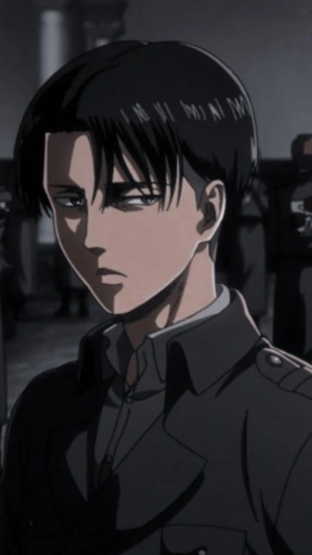 ai character: Levi  background