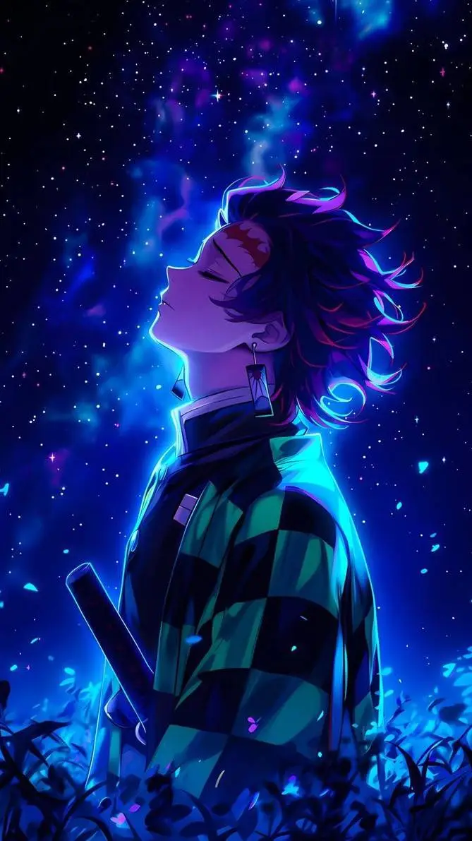 ai character: Tanjiro background