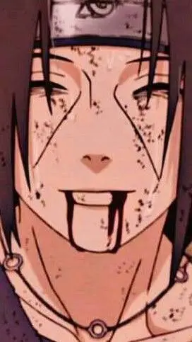 ai character: Itachi dead background