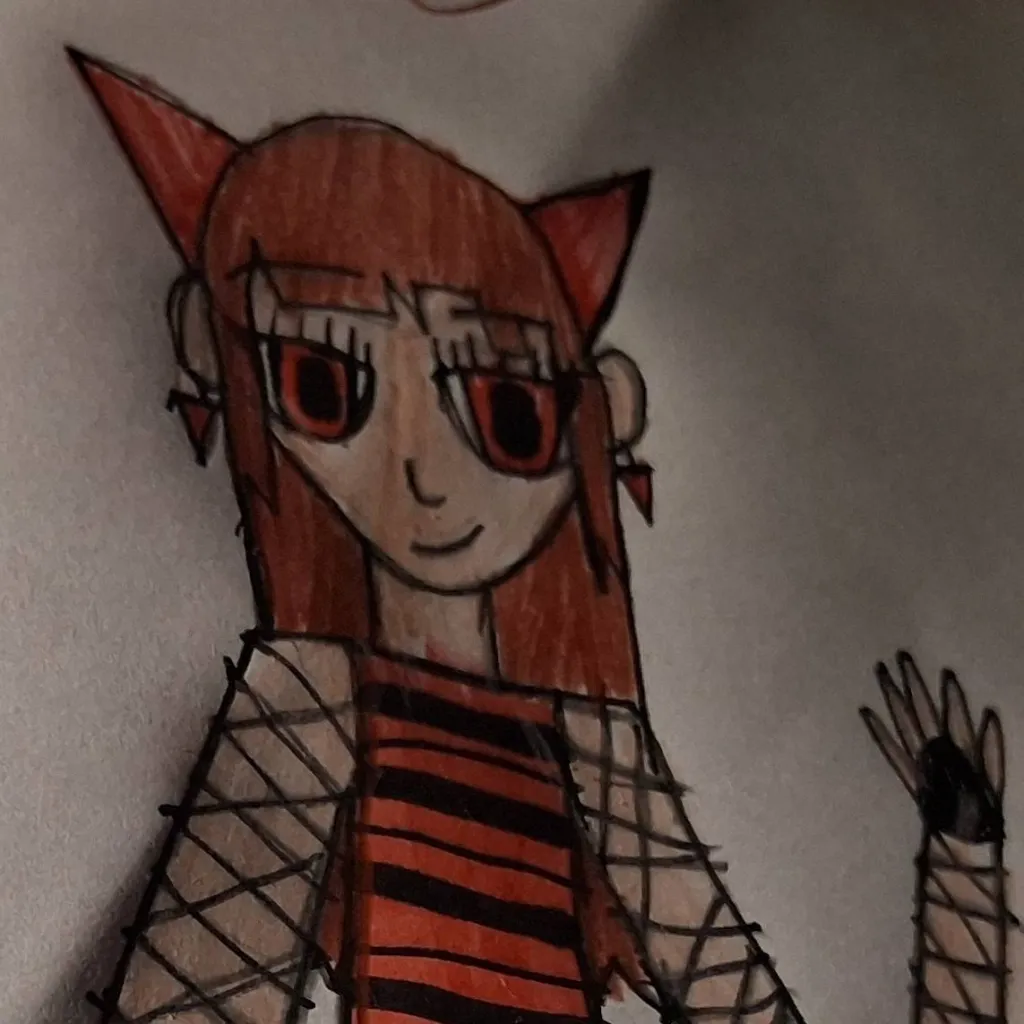 chat with ai character: hybrid highschool