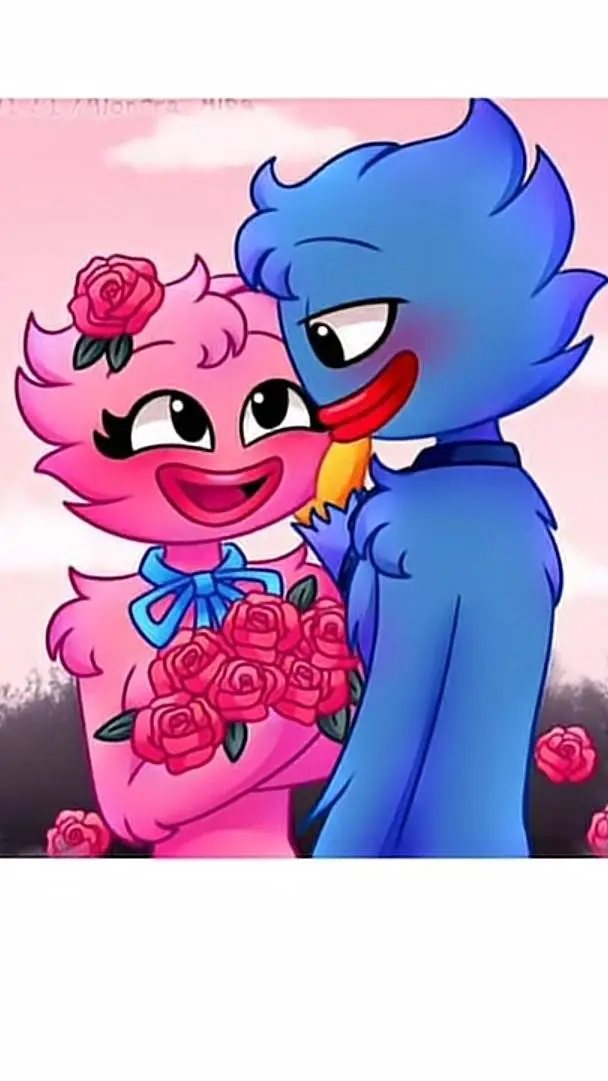 ai character: kissy × huggy 2.0 background