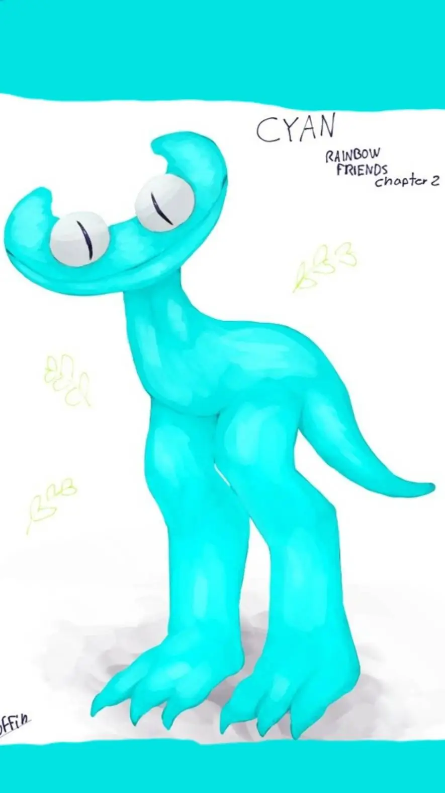ai character: rainbow friends background