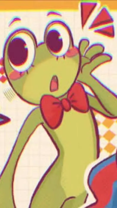 ai character: ur ribbit background