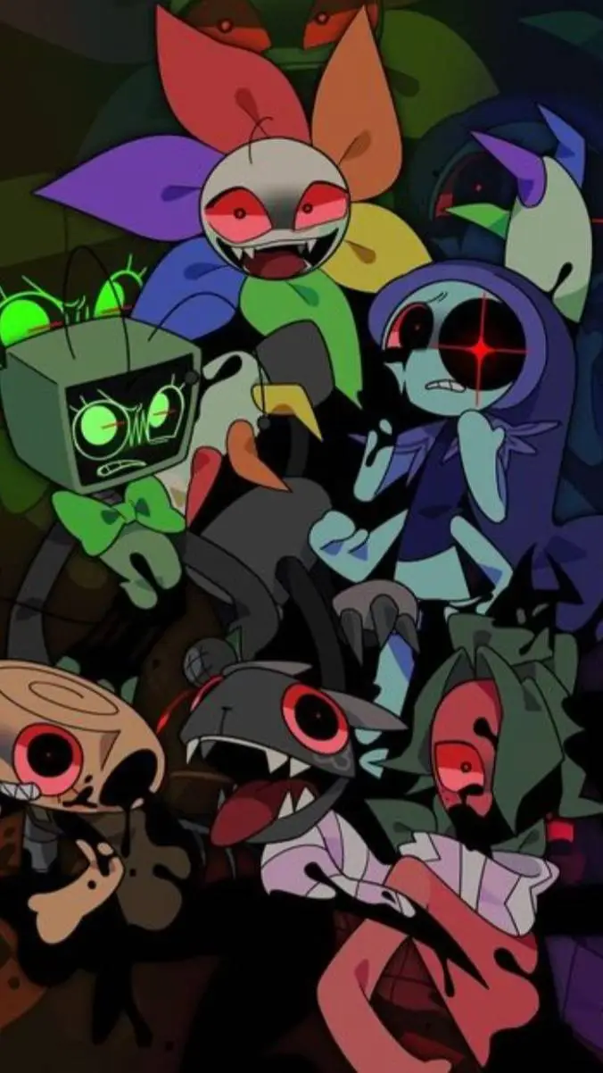 ai character: twisted toons 💔 background