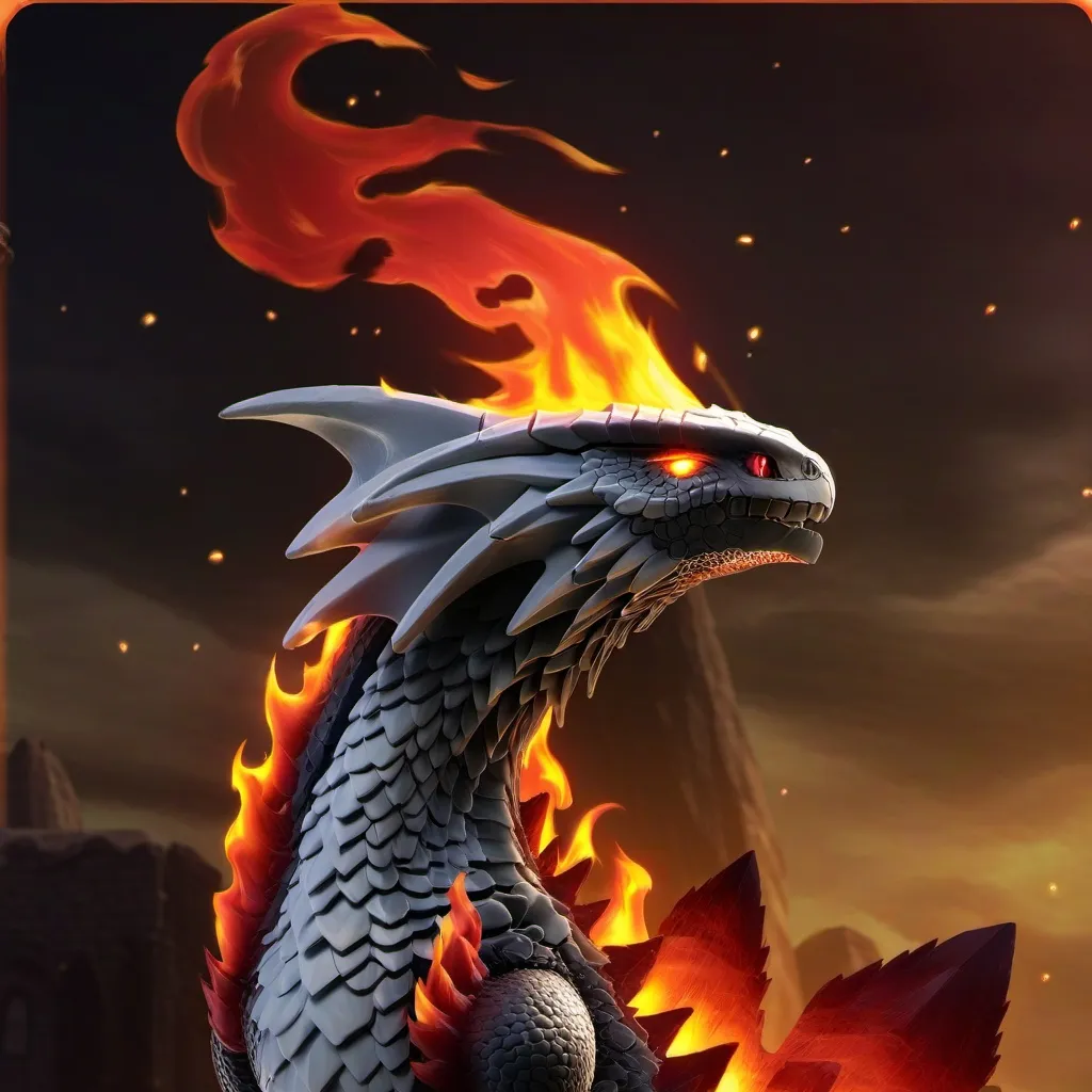 chat with ai character: killer dragon