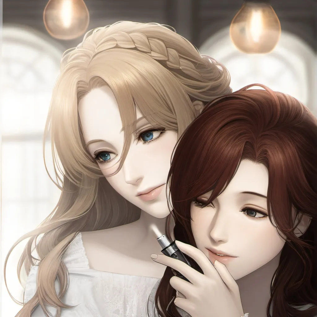 chat with ai character: luna and Emilie 