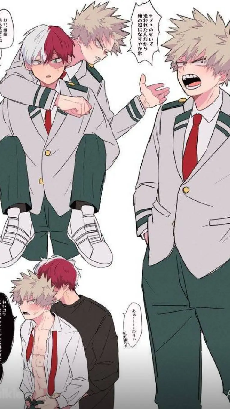 ai character: TodoBaku background