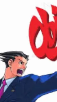 ai character: Mr.Man(OBJECTION!) background