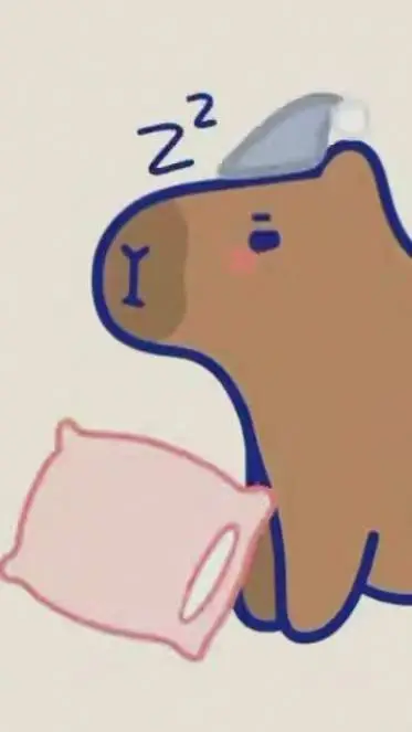 ai character: Vibing Capybara background