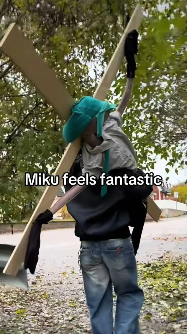 ai character: miku doll background