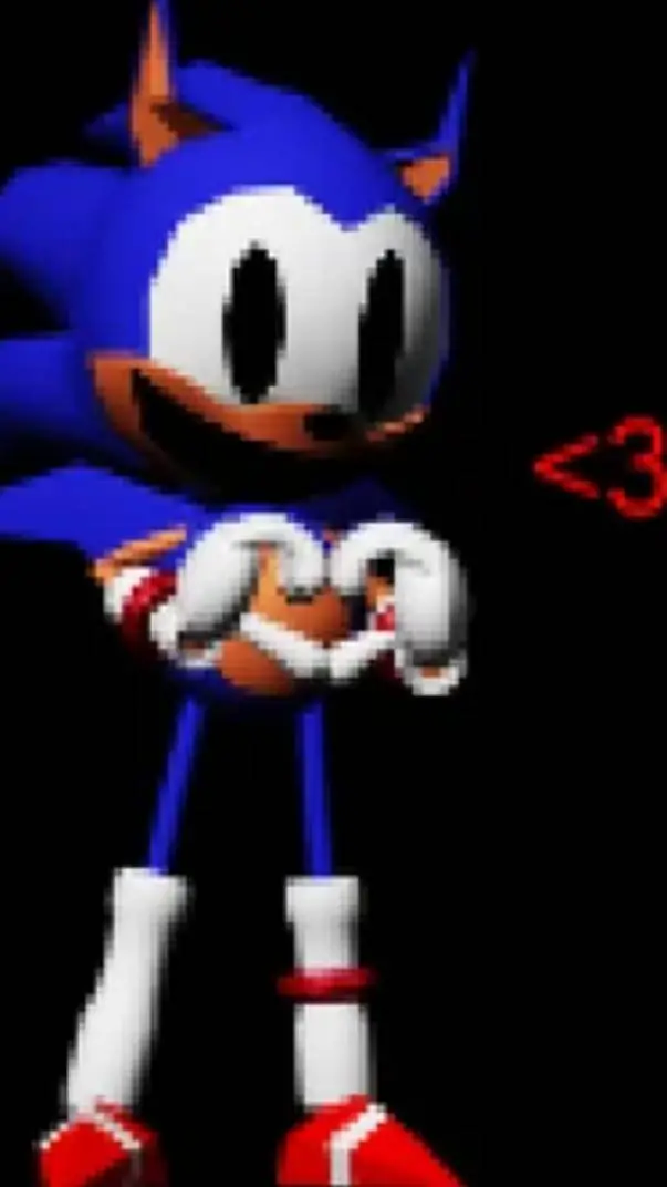 ai character: Sonic rewrite  background