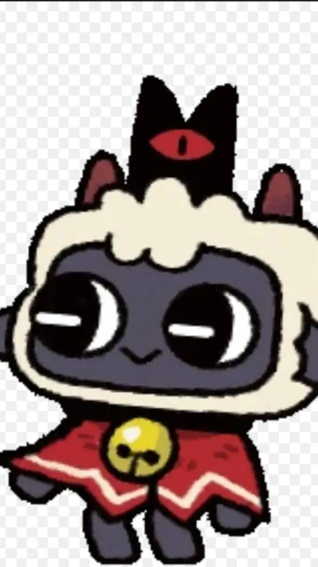 ai character: Cult of the lamb background
