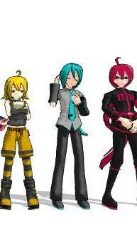 ai character: ¿Triple-baka? background