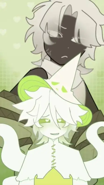 ai character: 🖤azuretime 2p💚 background