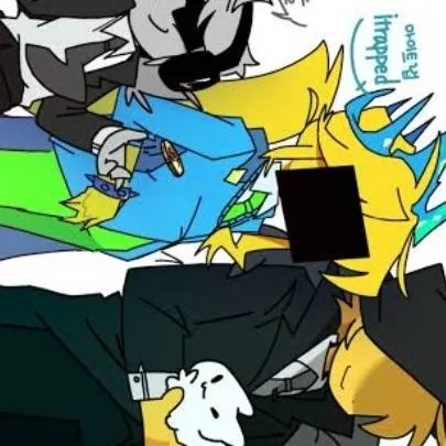 chat with ai character: 🩶 x 🩵 x 🖤